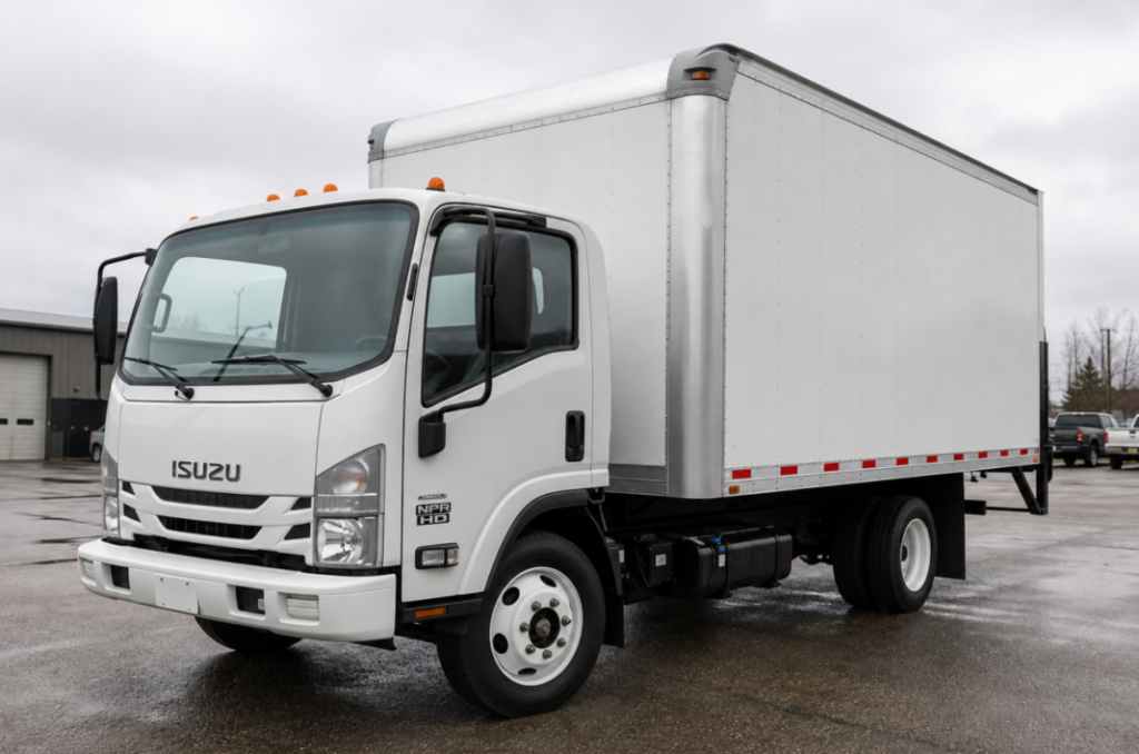 2020 Isuzu NPR HD Box Truck